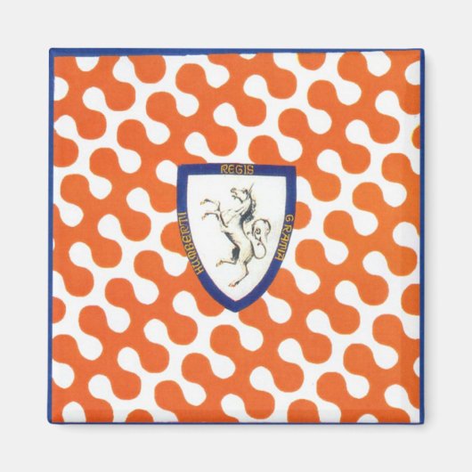 コントラダデルレオコルノ（ユニコーン）パリオ マグネット (正面)