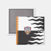 コントラダ・デラ・ルパ(She-Wolf)パリオ・ディ・シエナ マグネット (正面/裏面)