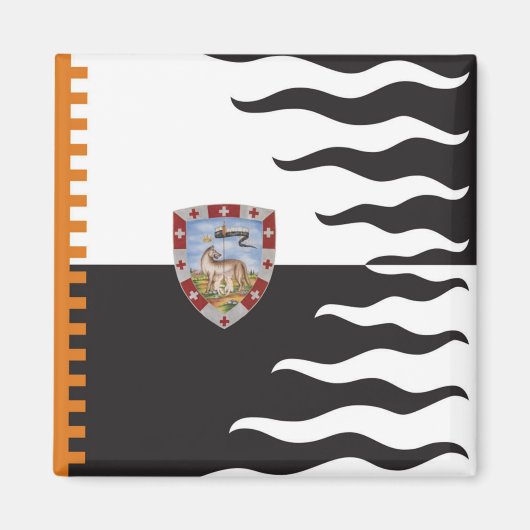 コントラダ・デラ・ルパ(She-Wolf)パリオ・ディ・シエナ マグネット (正面)