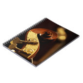 コントラバスのヘッドストック2 ノートブック (左側)