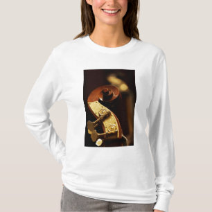 コントラバスのヘッドストック2 Tシャツ