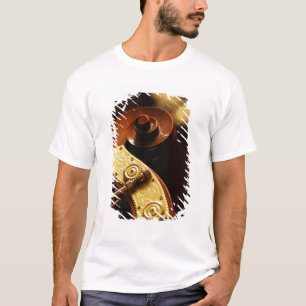 コントラバスのヘッドストック2 Tシャツ