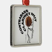 コントラバスクラリネットナット メタルオーナメント (右)