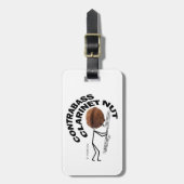 コントラバスクラリネットナット ラゲッジタグ (正面縦)