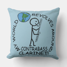 コントラバスクラリネット – ワールドリボルブのまわりに クッション