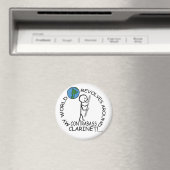 コントラバスクラリネット – ワールドリボルブのまわりに マグネット (インサイチュ (食洗機))