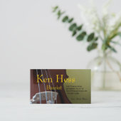 コントラバス奏者の名刺 名刺 (スタンド正面)