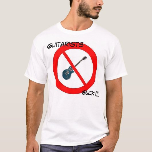 コントラバス奏者の規則 Tシャツ (正面)