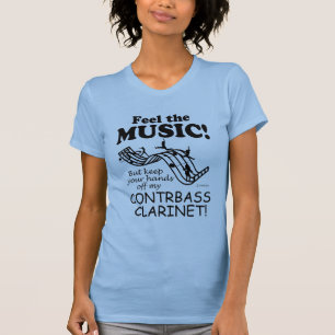 コントラバス感じクラリネット Tシャツ
