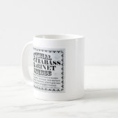 コントラバス・クラリネットのライセンス コーヒーマグカップ (正面左)