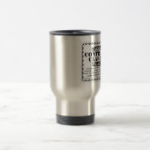 コントラバス・クラリネットのライセンス トラベルマグ (中央)