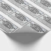 コントラバス・クラリネットのライセンス ラッピングペーパー (角)