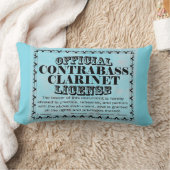 コントラバス・クラリネットのライセンス ランバークッション (ブランケット)