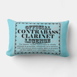 コントラバス・クラリネットのライセンス ランバークッション