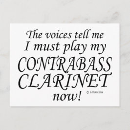 コントラバス・クラリネットの声遊は ポストカード