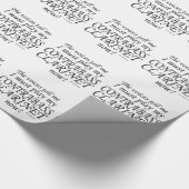 コントラバス・クラリネットの声遊は ラッピングペーパー (角)