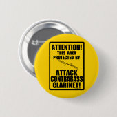 コントラバス・クラリネットを攻撃 缶バッジ (正面&裏面)