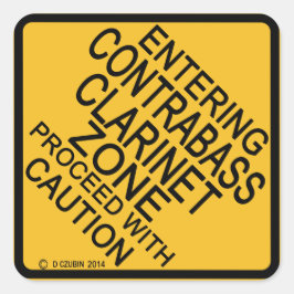 コントラバス・クラリネット・ゾーンへの入力 スクエアシール