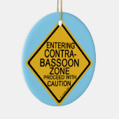 コントラバス・ゾーンへの入力 セラミックオーナメント (右)