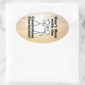 コントラバスClarinetis Oval Stiで混乱してはいけない 楕円形シール (バッグ)