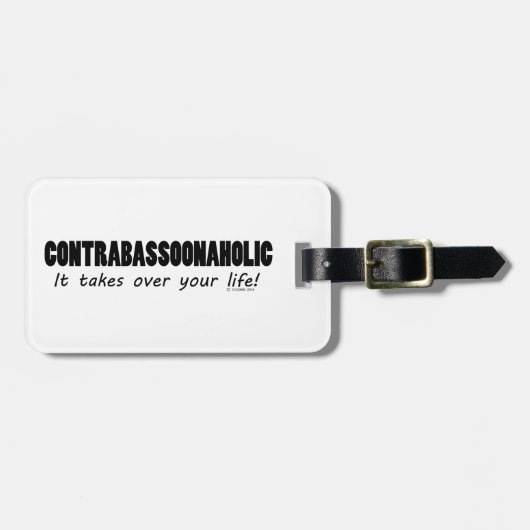 コントラバソノホリック生活 ラゲッジタグ (正面横)