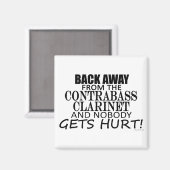 コントラバ遠くにス・クラリネットから戻る マグネット (正面/裏面)