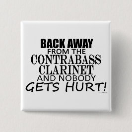 コントラバ遠くにス・クラリネットから戻る 缶バッジ