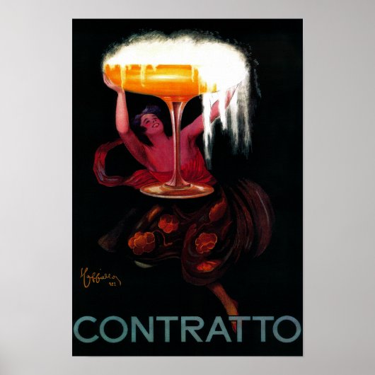 コントルトヴィンテージポスターヨーロッパ ポスター (正面)