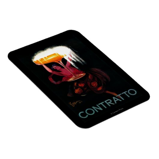 コントルトヴィンテージポスターヨーロッパ マグネット (右側)