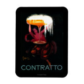 コントルトヴィンテージポスターヨーロッパ マグネット (縦)