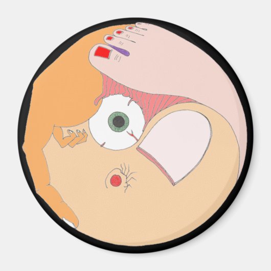 『コントローション』マンダラマグネット マグネット (正面)