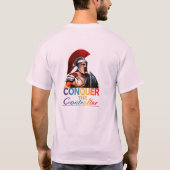 コントローラを征服：ゲームを強化 –  Tシャツ (裏面)