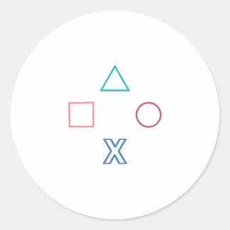 コントローラボタン，ゲーマーのギフト，ビデオゲーム， ラウンドシール