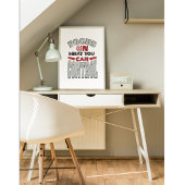 コントロールできる項目に集中する ポスター