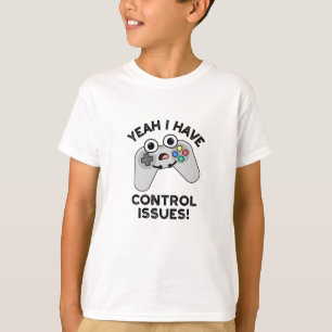 コントロールの問題があるおもしろいええビデオゲームのPun Tシャツ