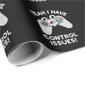 コントロールの問題があるゲームPun Dar BG ラッピングペーパー (ロールコーナー)