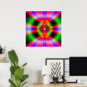 「コントロールの喪失と神秘的歓喜」 ポスター (ホームオフィス)