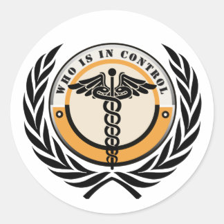 コントロールステッカー内のユーザー ラウンドシール