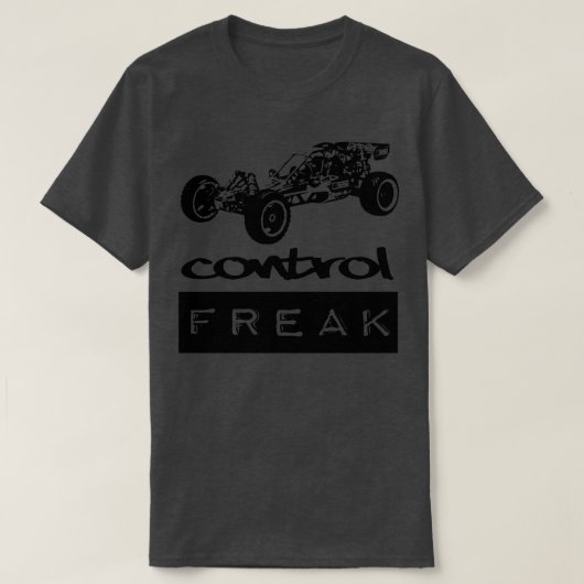 コントロールフリークRCバハ乳母車 Tシャツ (デザイン正面)