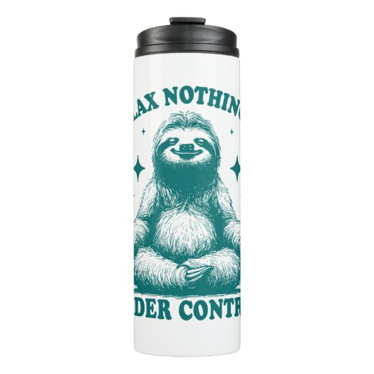 コントロールリラックスス・ヨガの下に何も存在しない タンブラー (正面)