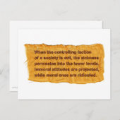 コントロール派ミニアートポストカード ポストカード (正面/裏面)