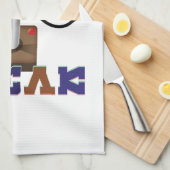 コントロール狂 キッチンタオル (四つ折り)