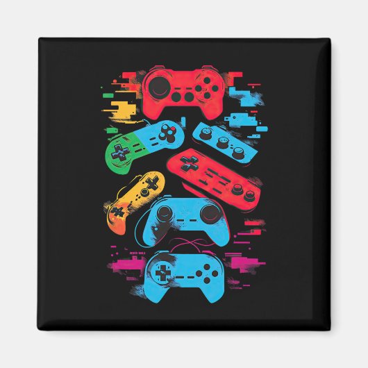 コントロール ゲーマー ゲームコントローラー 18 マグネット (正面)