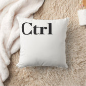 コントロールAlt削除CtrlキーAltキーDel クッション (ブランケット)
