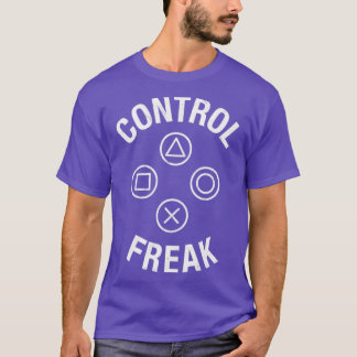 コントロールFreakビデオゲームコンソールのコントローラボタン Tシャツ