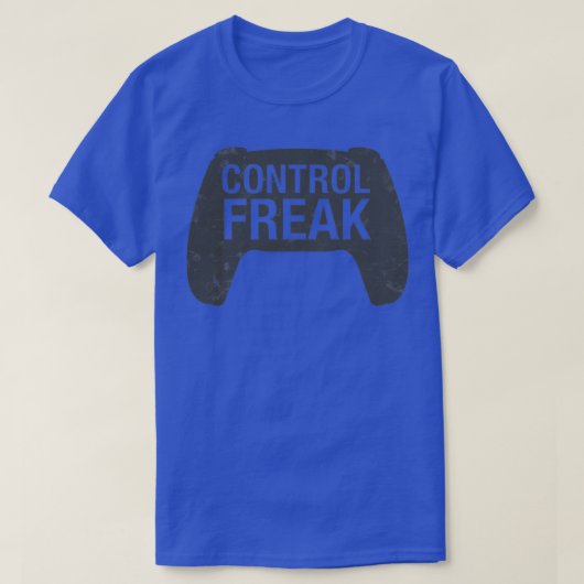 コントロールFreakビデオゲームコンソール制御おもしろい装置 Tシャツ (デザイン正面)