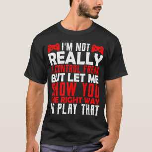 コントロールFreakビデオゲームコンソール10代の若者誕生日 Tシャツ