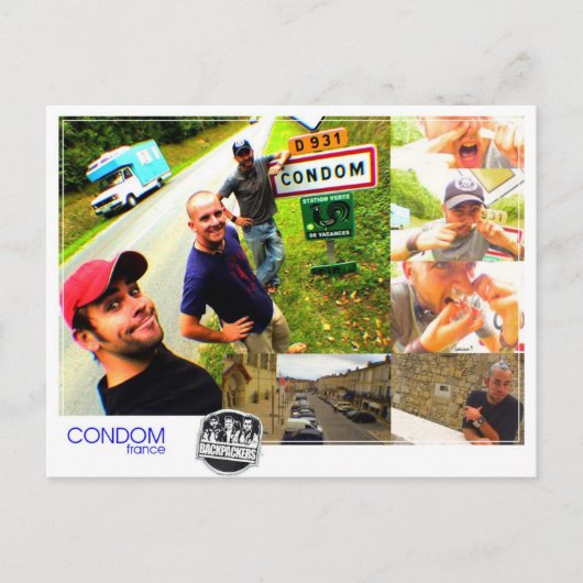 コンドム – はがき (正面)