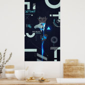 コンナーカバー – デトロイトが人間になる ポスター (キッチン)