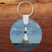 コンヌートハーバーウエストバックライトキーチェーン キーホルダー (正面)
